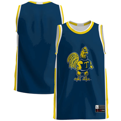 Trinity Bantams Lightweight Gameday Greats Blue Basketball Jersey product image