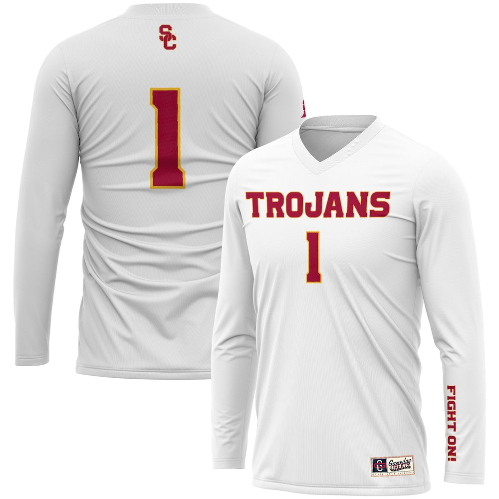 USC Trojans Lightweight Gameday Greats White Football Jersey product image