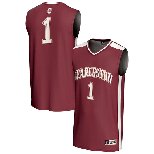 Charleston Cougars Lightweight Gameday Greats Maroon Basketball Jersey product image