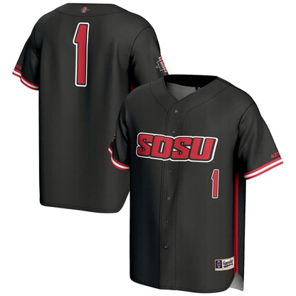 San Diego State Aztecs Lightweight Gameday Greats Black Baseball Jersey product image