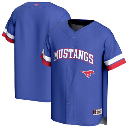 SMU Mustangs Gameday Greats Royal Baseball Jersey product image
