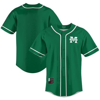 Manhattan Jaspers Lightweight Gameday Greats Kelly Green Baseball Jersey product image