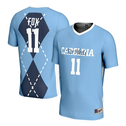 North Carolina Tar Heels Gameday Greats Blue Soccer Jersey product image