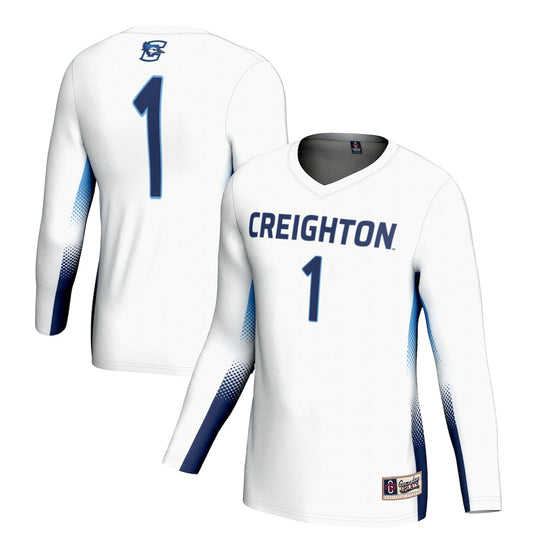 Creighton Bluejays Lightweight Gameday Greats White Football Jersey product image