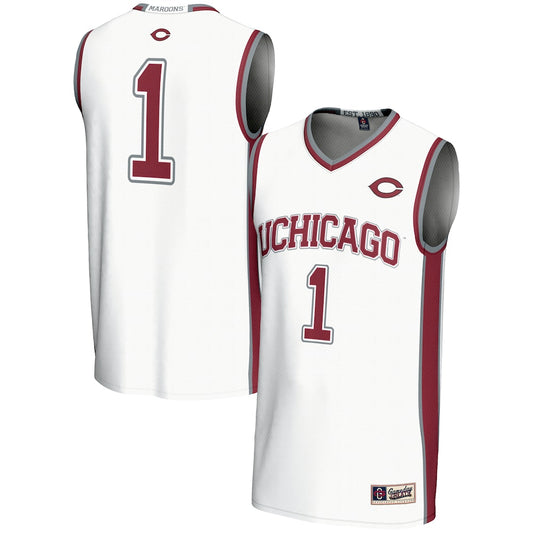 Uchicago Maroons Lightweight Gameday Greats White Basketball Jersey product image