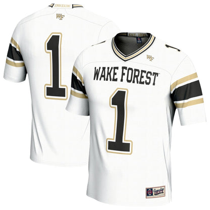 Wake Forest Demon Deacons Lightweight Gameday Greats White Football Jersey product image