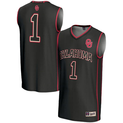 Oklahoma Sooners Lightweight Gameday Greats Black Basketball Jersey product image