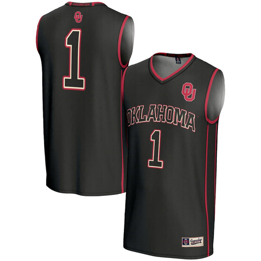 Oklahoma Sooners Lightweight Gameday Greats Black Basketball Jersey product image