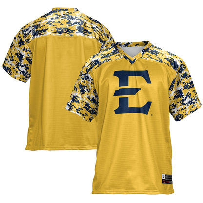 Etsu Buccaneers Gameday Greats Gold Football Jersey product image