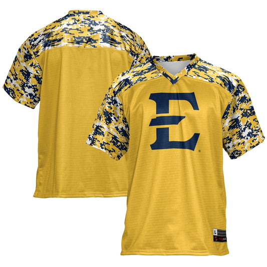 Etsu Buccaneers Gameday Greats Gold Football Jersey product image