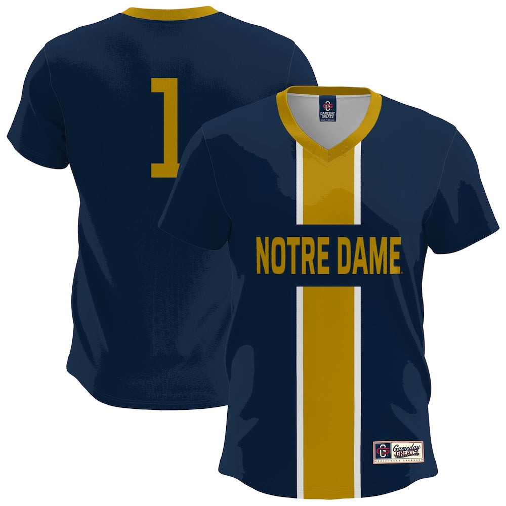 Notre Dame Fighting Irish Lightweight Gameday Greats Navy Soccer Jersey product image