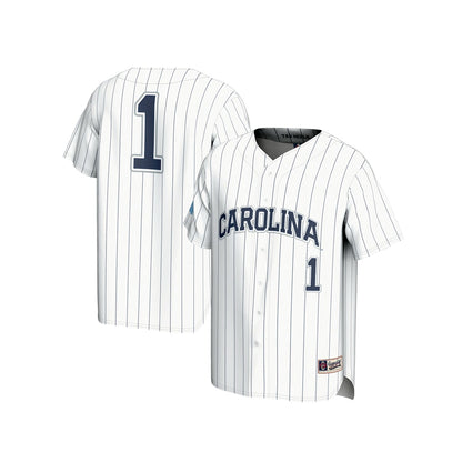 North Carolina Tar Heels Lightweight Gameday Greats White Baseball Jersey product image
