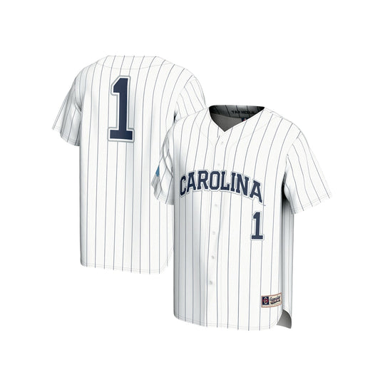 North Carolina Tar Heels Lightweight Gameday Greats White Baseball Jersey product image