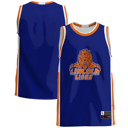 Lincoln Lions Lightweight Gameday Greats Blue Basketball Jersey product image