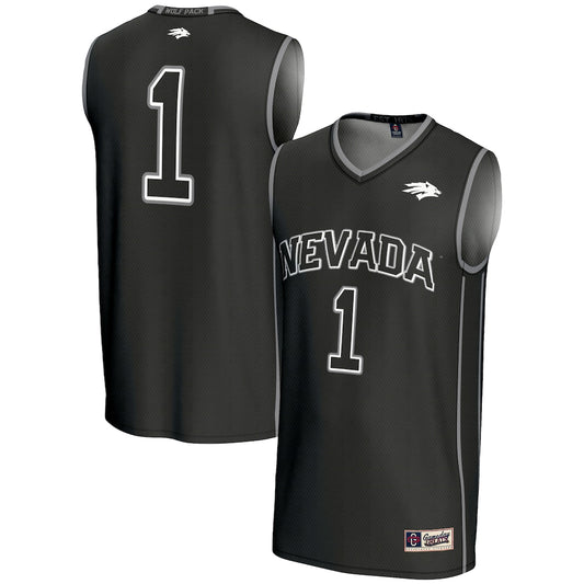 Nevada Wolf Pack Lightweight Gameday Greats Black Basketball Jersey product image
