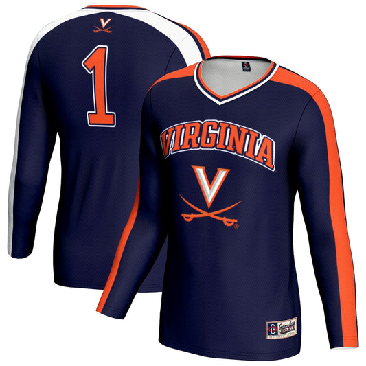 Virginia Cavaliers Lightweight Gameday Greats Navy Football Jersey product image