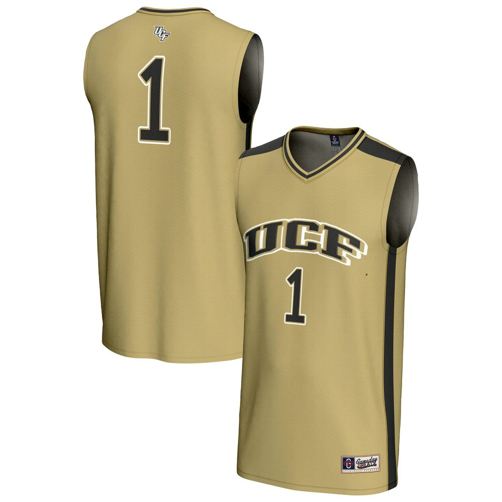 UCF Knights Lightweight Gameday Greats Gold Basketball Jersey product image