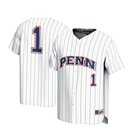 Pennsylvania Quakers Lightweight Gameday Greats White Baseball Jersey product image