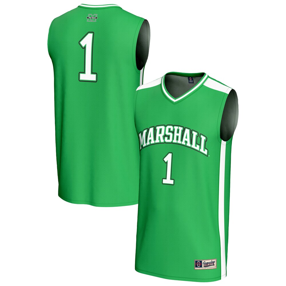 Marshall Thundering Herd Lightweight Gameday Greats Kelly Green Basketball Jersey product image