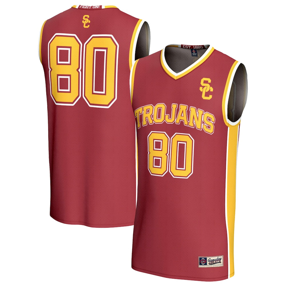 USC Trojans Lightweight Gameday Greats Cardinal Basketball Jersey product image