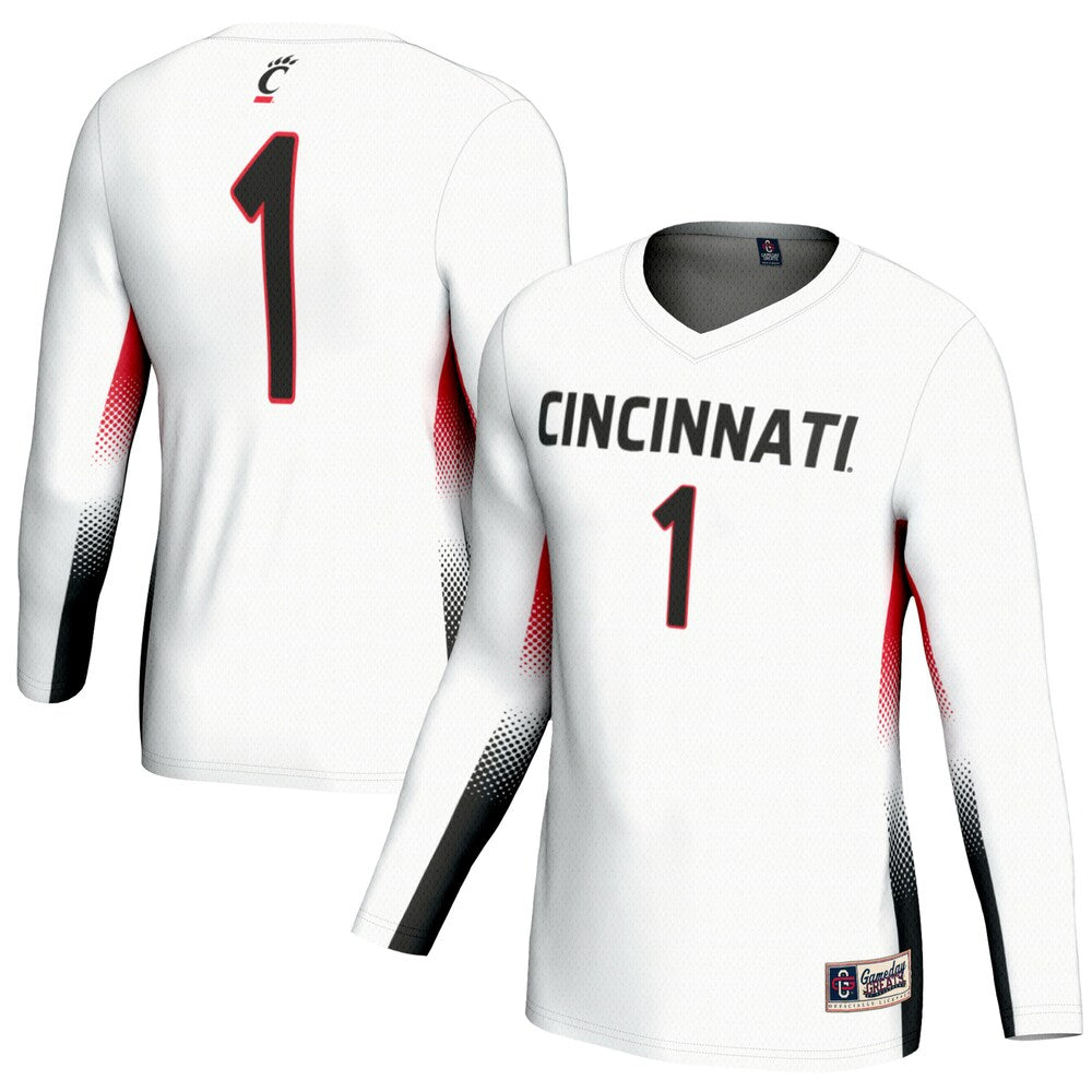 Cincinnati Bearcats Lightweight Gameday Greats White Football Jersey product image