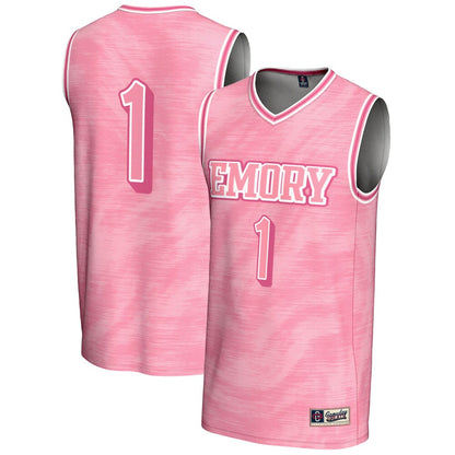 Emory Eagles Lightweight Gameday Greats Pink Basketball Jersey product image