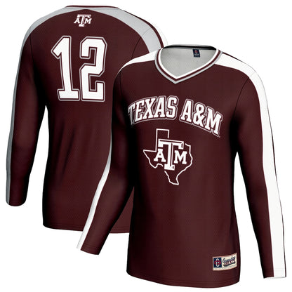 Texas A&m Aggies Lightweight Gameday Greats Maroon Football Jersey product image