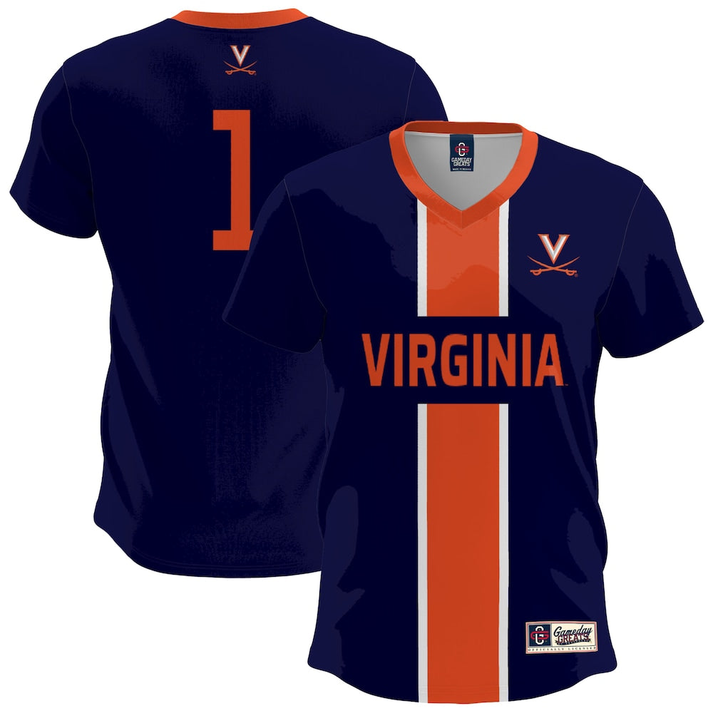 Virginia Cavaliers Lightweight Gameday Greats Navy Soccer Jersey product image