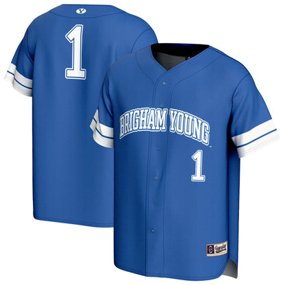 BYU Cougars Lightweight Gameday Greats Royal Baseball Jersey product image