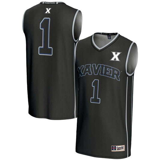 Xavier Musketeers Lightweight Gameday Greats Black Basketball Jersey product image