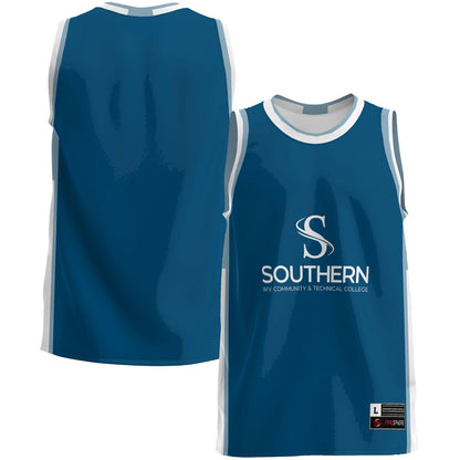 Southern West Virginia Community And Technical College Lightweight Gameday Greats Blue Basketball Jersey product image