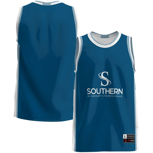 Southern West Virginia Community And Technical College Lightweight Gameday Greats Blue Basketball Jersey product image