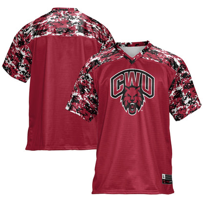 Central Washington Wildcats Gameday Greats Crimson Football Jersey product image