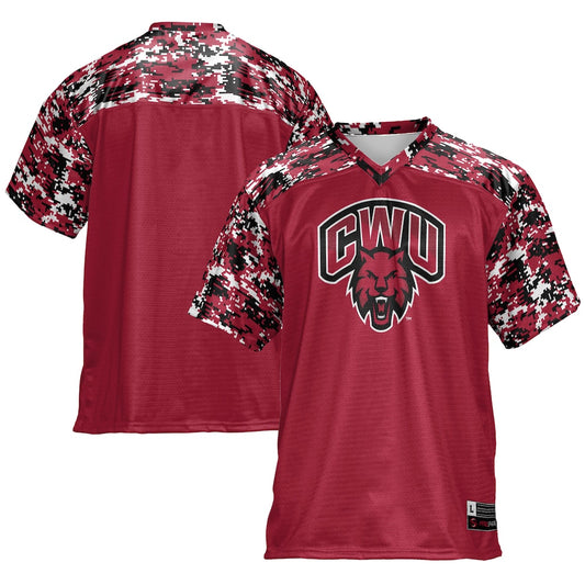 Central Washington Wildcats Gameday Greats Crimson Football Jersey product image