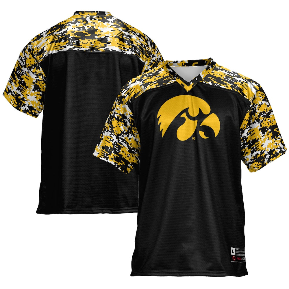 Iowa Hawkeyes Gameday Greats Black Football Jersey product image