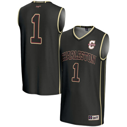 Charleston Cougars Gameday Greats Black Basketball Jersey product image
