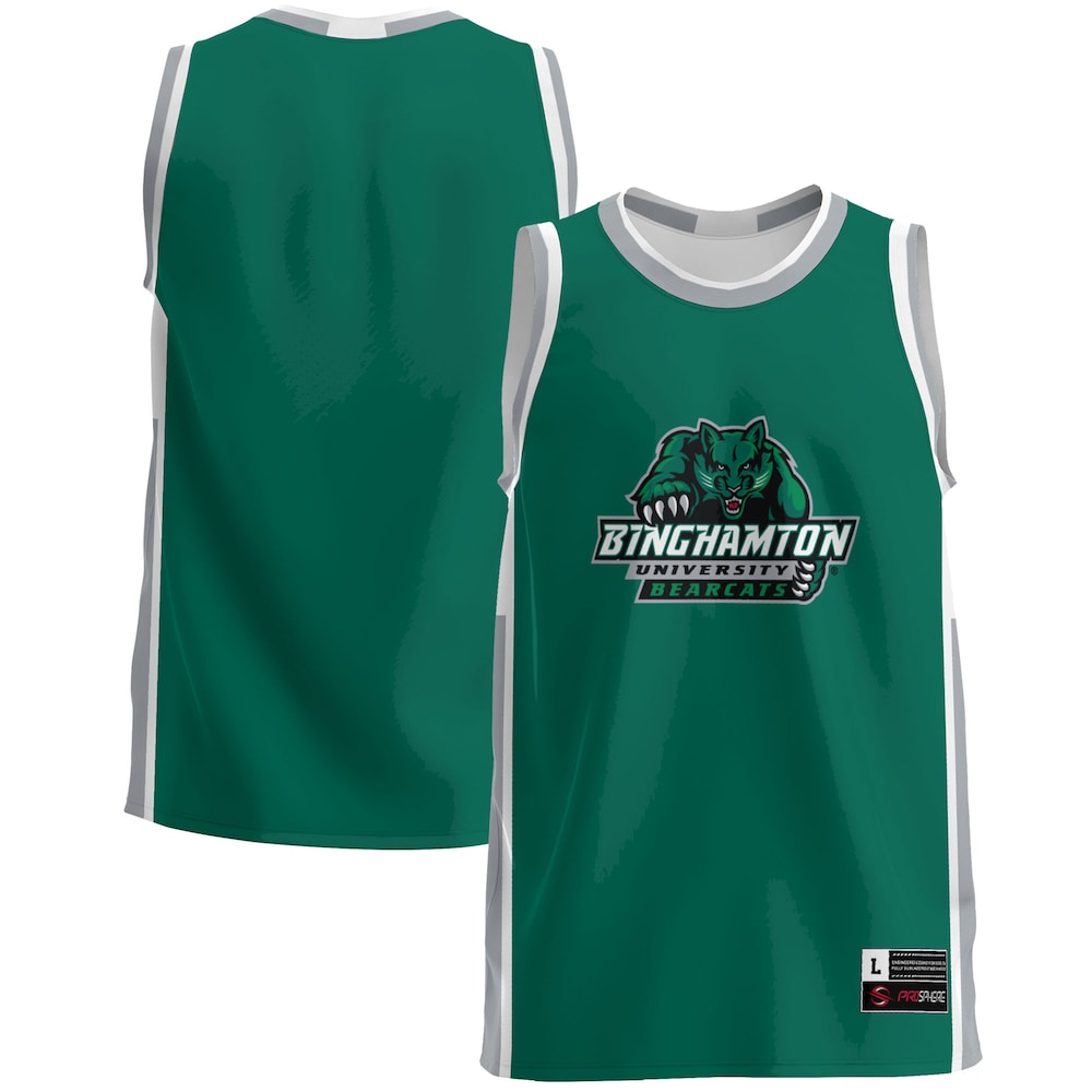 Binghamton Bearcats Lightweight Gameday Greats Green Basketball Jersey product image