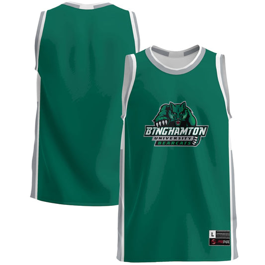 Binghamton Bearcats Lightweight Gameday Greats Green Basketball Jersey product image