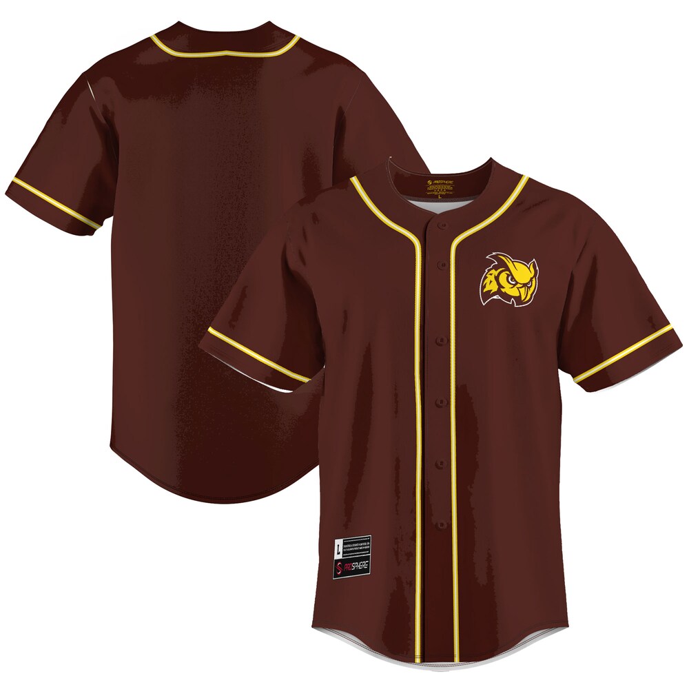 Rowan Profs Lightweight Gameday Greats Brown Baseball Jersey product image