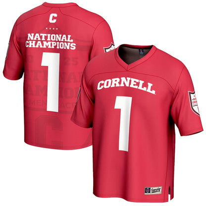 Cornell Big Red 2025 Lightweight Gameday Greats Red Football Jersey product image