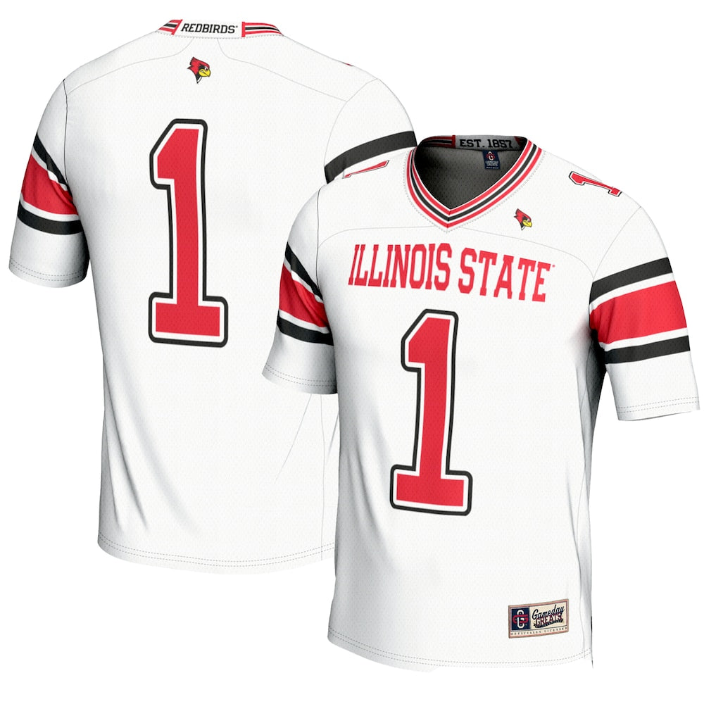 Illinois State Redbirds Gameday Greats White Football Jersey product image