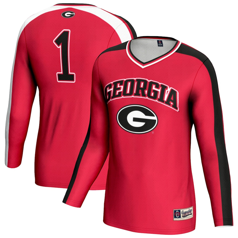 Georgia Bulldogs Lightweight Gameday Greats Red Football Jersey product image