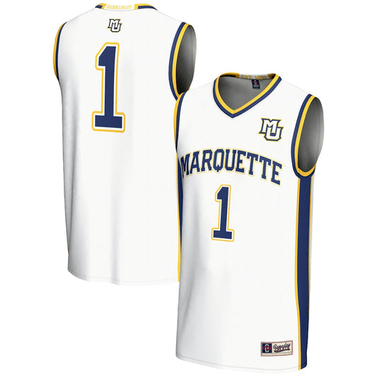 Marquette Golden Eagles Lightweight Gameday Greats White Basketball Jersey product image