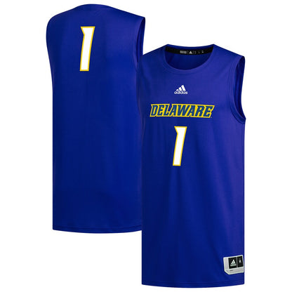 Delaware #1 Replica Royal Basketball Jersey product image