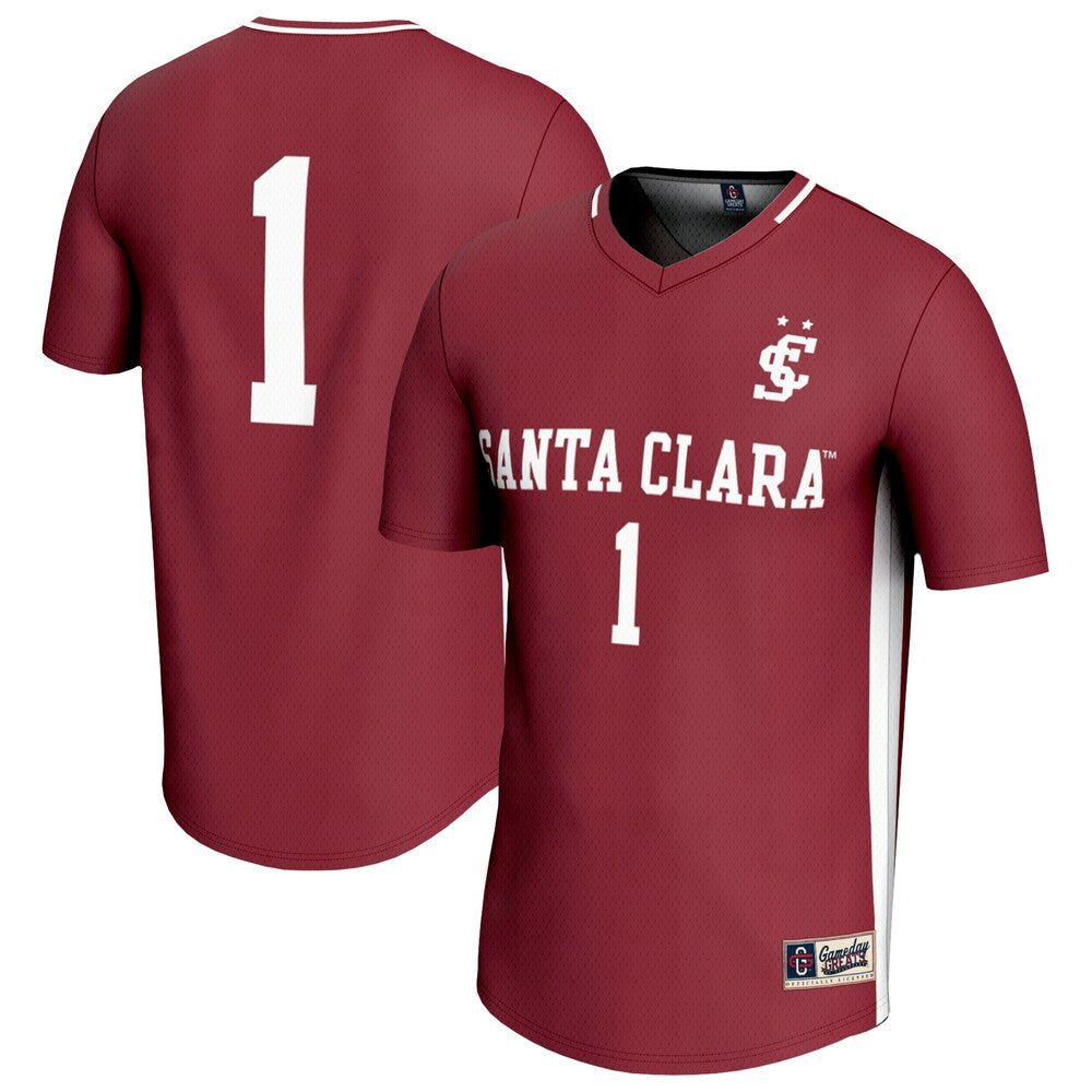 Santa Clara Broncos Lightweight Gameday Greats Maroon Soccer Jersey product image