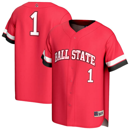 Ball State Cardinals Lightweight Gameday Greats Cardinal Baseball Jersey product image