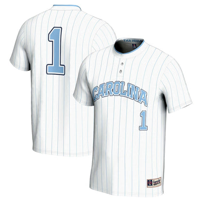 North Carolina Tar Heels Lightweight Gameday Greats White Football Jersey product image