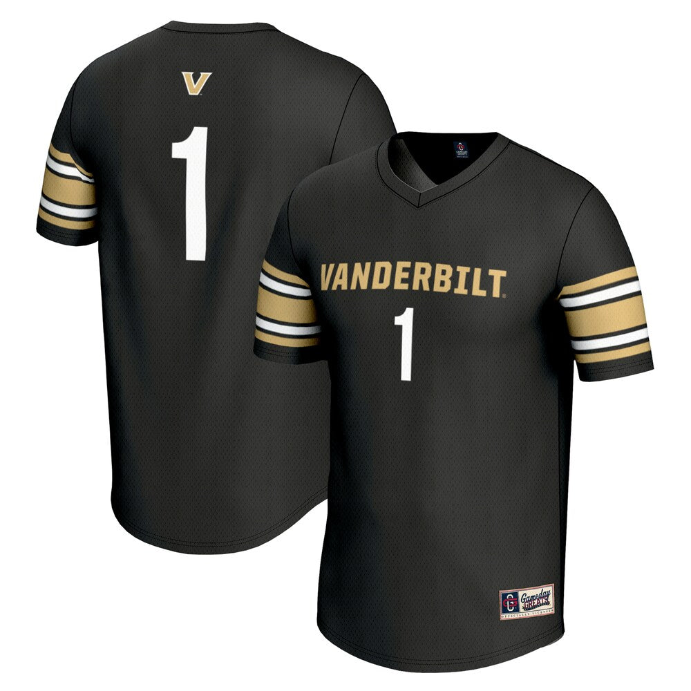 Vanderbilt Commodores Lightweight Gameday Greats Black Football Jersey product image