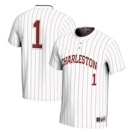 Charleston Cougars Lightweight Gameday Greats White Football Jersey product image