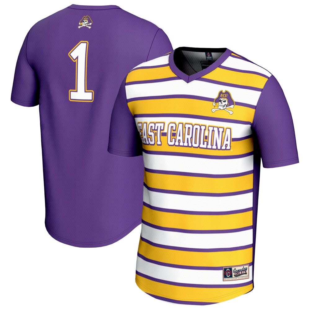 Ecu Pirates Lightweight Gameday Greats Purple Soccer Jersey product image